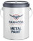 PANACOA Metallschutzlack 3in1 Metalllack Metallfarbe Rostschutzfarbe l Silbergrau 2,5L