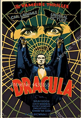 Horrorfilm Dracula Poster PaperJigsaw Puzzle 1000 Teile Spielzeug für Erwachsene Dekompressionsspiel26x38cm
