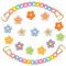 UNOZAVER Blumen Crocs Charms, Mädchen Schuhanhänger, DIY Schuhschmuck für Clog Sandalen, 16 Stück Crocs Anstecker