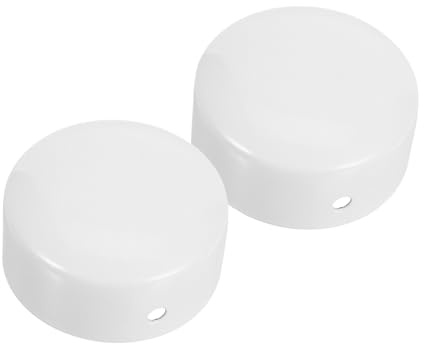 Homoyoyo 2pcs Stainless Steel Handrail Cover Staircase Railing Plug Handrail End Caps for Home and Commercial Use Simple Design Stair Railing Termination