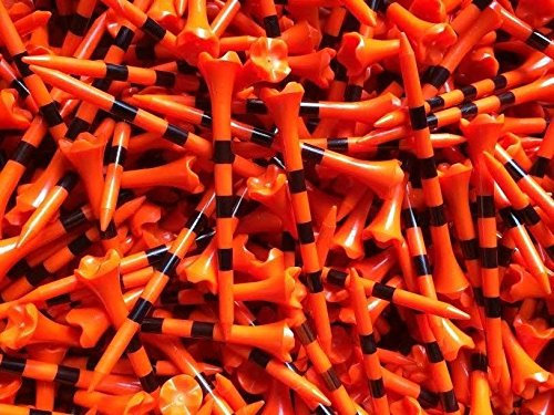 PRIDE GOLF TEE Unisex-Erwachsene Citrus Orange Pride Performance, 8,9 cm, 100 Stück, Large