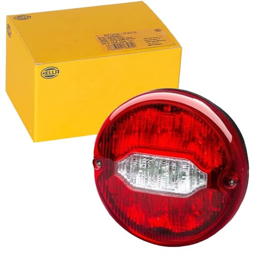 HELLA 2SD 013 155-101 Rearlight - LED - 24V - Bolted/Bolted - Lens Colour: Red/transparent - Cable: 290mm - right/left - Quantity: 1
