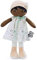 KALOO K961999 Tendresse Schmusepuppe Manon K, 32 cm, Braun Weiß