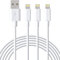 Marchpower iPhone-Ladekabel, MFi-zertifiziertes Lightning-Kabel, 3 Stück, 2 m, Lightning-auf-USB-Kabel, kompatibel mit iPhone SE 13 Pro Max Xs 12/11 Max X 8Plus 7Plus 6S Plus 6 5S iPad Pro Air iPod,