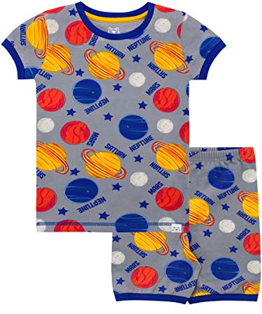 Harry Bear Boys Space Short Pyjamas Grey Age 3 to 4 Years