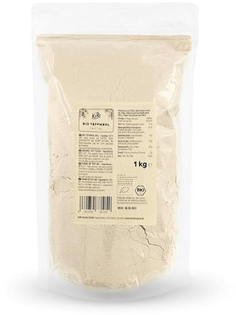 KoRo - Bio Teffmehl hell 1kg - Backzusatz