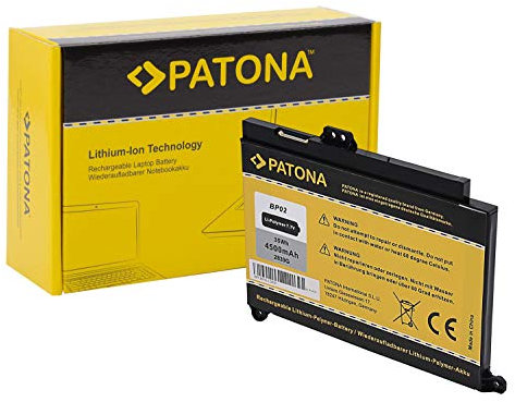 Patona Batterie pour HP Pavilion PC 15 BP02 BP02XL 849569-421 849569-541 849569-542 849909-850 849569-543 BP02041XL HSTNN-LB7H HSTNN-UB7B
