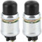 Interruptor de botón pulsador 2 uds interruptor de arranque del motor de bocina SPST pulsador de arranque interruptor de arranque impermeable 50A 12V para coche barco