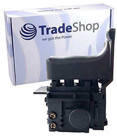 Trade-Shop Elektronikschalter Schalter Ein-Aus-Schalter Ersatz für Makita HR2020 HR2432 HR2440 HR2450 HR2440F HR2450F HR2450FT Bohrhammer Stemmhammer