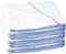 Adore Home 12 x Large Dish Cloths Traditional Kitchen Cleaning Dish Washing Up Absorbent Reusable Jumbo White Dishcloth