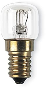 Hama Backofenlampe 15W, hitzebeständig bis 300, E14, Birnchenform, klar