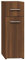vidaXL Apothekerschrank Lagerschrank Kommode Beistellschrank Mehrzweckschrank Standschrank Schrank Braun Eichen-Optik 20x45,5x60cm Holzwerkstoff