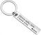Personalisierter Schlüsselanhänger, Drive Safe Schlüsselanhänger Edelstahl Graviert Sohn Ich Liebe Dich Mama Silber Geschenk