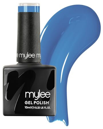 Mylee Gel Nail Polish 10ml [Forget-Me-Not] UV/LED Soak-Off Nail Art Manicure Pedicure for Professional, Salon & Home Use [Spring/Summer 2023] - Long Lasting & Easy to Apply