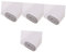ULTECHNOVO 4 Rollen Krepppapier Italienisch Dehnbar Für Papierblumen Blumendekorationen Blumenstrauß Seidenkrepprollen Blumendekorationen Hochzeitsdeko