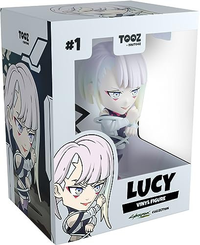 Youtooz Cyberpunk Lucy 4,6 Zoll Vinyl Figur, Sammlerfigur Lucy aus dem Anime Cyberpunk: Edgerunners Cyberpunk Kollektion