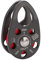 Kletterrolle, 20KN 71x44x30cm/2,8x1,73x1,18 Zoll Mikro Seilrolle Leichte Kletterrolle Aluminiumlegierung Rettungsrolle Robuste Einzelrolle Feste Schaukelrolle für Transport Takelage Baumpfleger