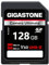 GIGASTONE 128GB SD Karte UHS-II V60, Camera Ultimate, bis zu 280/100MB/s, U3 SDXC 4K Ultra HD UHD Video für DSLR Canon, Sony, Pentax, Kodak, Panasonic, inkl. 1 Mini Hülle