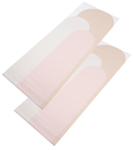 Veemoon 2stücke Geometrische Wandaufkleber Boho Wanddeko Für Wohnzimmer Schlafzimmer Einfache Installation Rückstandsfrei Stilvolle Architektonische Akzente Wandtattoos Für Kreative