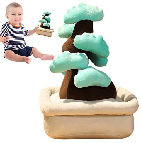 Plant Plush Toy, Plant Plush, Stuffed Pot Plush Pillow Decoration Soft Plush Coral/Pine Welcome/Seaweed, for Girlfriend, Gift