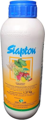 Peyca Siapton 1 litro. Abono foliar para todo tipo de plantas con aminoacidos. Ayuda a la resistencia de la planta contra plagas, heladas, granizo...