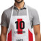 Transparent Gift Delantal de Cocina Personalizado Día del Padre. Delantales de Cocina para Padre. Regalos Personalizados Papá. Regalos Originales para Hombre (Fútbol Atlético)