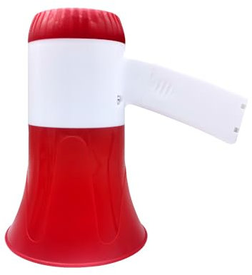 Btuty Megáfono Altavoz Potencia 50W Megáfono Portátil Megáfono Voz y Sirena/Modo Alarma Control Volumen Memoria USB Tarjeta TF Alarma BT Amplificador Megáfono