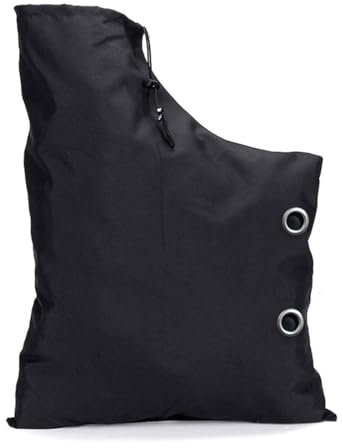 WeddHuis Bolsa universal para aspiradora de hojas de jardín, tela Oxford impermeable y transpirable con cremallera, bolsa de repuesto para soplador eléctrico