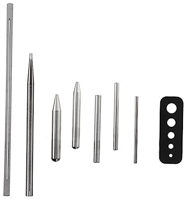 Sewroro 7pcs Metal Model DIY Tool Multi-Functional Puzzle Assembly Kit for Modellers Durable Metal Crafting Supplies for Model Making and DIY Projects