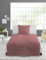 Bierbaum Bettwäsche 3000, Seersucker Uni, Designed in Germany, Rose 60, 135x200 + 80x80 cm