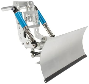 GTVNPOA pour Axial pour SCX10 III 90046 pour TRX4 pour Defender pour Redcat GEN8 1/10 RC Crawler Chasse-Neige Chasse-Neige en Aluminium Réglable Mise À Niveau du Camion Pièces De RC