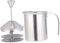 TOPPERFUN 800Cc Espumador de Leche Manual Inoxidable Jarra Doble de Café Casa y Cafeterías