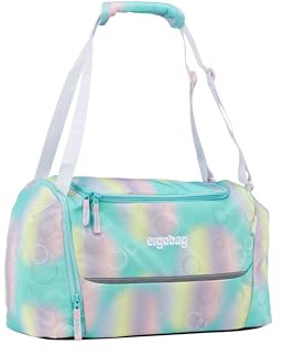 ergobag Sporttasche ZauBärwelt - Mint | 20 Liter Kindersporttasche mit Schuhfach, verschiedene Motive, ideal als Schwimmtasche für Jungen und Mädchen
