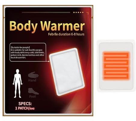 Thermal Patch - Instant Body Warmer | Flexible Winter Thermal Package, Multi-Purpose Warm Plasters | Hot Air Activated for Men Women Boys Girls Young Teens Body Hands
