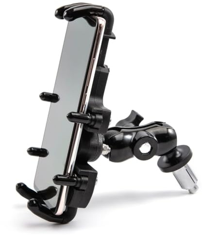 KVGAEANDNK Motorcycle Fork Stem Mount Phone Holder Navigation Bracket Compatible with Suzuki For GSXR For GSX -R 600 750 1000 1996-2020 Motorbike navigation holder