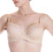 Belseno Lepel Reggiseno in Pizzo Balconcino Coppa B art. 251 colori Bianco Nero e Fard - Fard 5