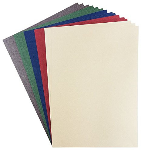 Ideen mit Herz Deko-Karton, Leinen-Optik, hochwertig geprägt | Bastelpapier, Tonkarton, Tonpapier | Grußkarten & Geschenkanhänger basteln (Athen, 15 Bogen, kräftige Farbtöne, Din A3)