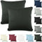 CelinaTex Active Dekokissen Bezug Doppelpack Set 50x50 anthrazit grau Baumwolle Jersey Sofakissen Kissenhülle 5001523