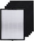 PUREBURG Replacement Filter Compatible with Alen 45i & Flex BreatheSmart Air Purifier B4-Fresh, FL40-Silver-Carbon,H13 HEPA + 4 Activated Carbon Pre-Filters