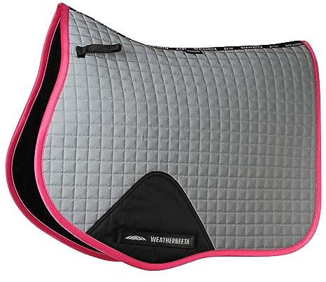 Weatherbeeta Premier Réfléchissant Tout Argent Tapis De Selle Usage/Rose 1004914