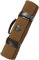DALSTRONG - Nomad Knife Roll - 12oz Heavy Duty Canvas & Top Grain Leather Roll Bag - 13 Slots - Interior and Rear Zippered Pockets - Blade Travel Storage/Case (Desert Drifter (Brown))