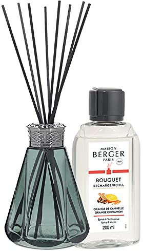 MAISON BERGER Duftender Blumenstrauß Pyramide in Antikgrün