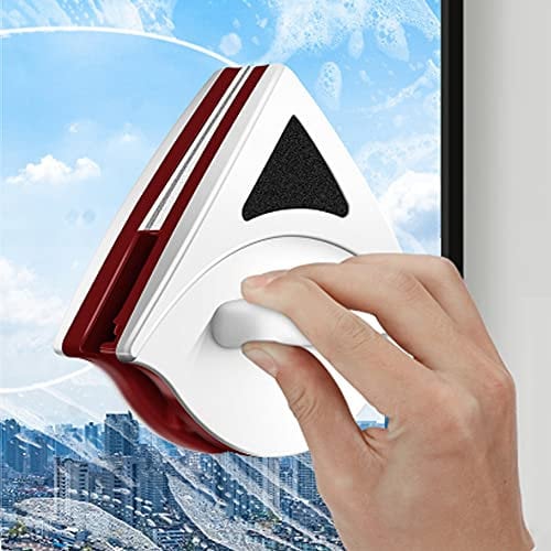 FGXY Fensterglas Reinigungswerkzeug, Magnetische Fensterreiniger Doppelseitiger, Doppelseitige Glasreiniger, Glasreinigungsbürste, Wischer-Oberfläche, für glasfenster Dicke 3-8mm
