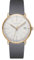 JUNGHANS max Bill Damenuhr mit Saphirglas Grau/Goldfarben 47/7853.02