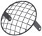 Asixxsix Griglia del Faro da 8pollici,Copertura della griglia della griglia del Faro del Motociclo Protezione Universale della Maschera della Lampada del Montaggio Laterale per Cafe Racer (Nero)