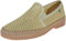 Calzados Romero. JAVER Zapatilla Cerrada en Rejilla Algodón para Hombre Plantilla Esparto Piso de Goma. Beige Talla 45