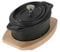 Freyersbacher Mini Cocotte en Fonte Émaillée 12 x 8,5 cm Ovale avec Couvercle, Marmite Induction Antiadhésive avec Revêtement en Émail, pour l'Extérieur et l'Intérieur, Gaz Four Grill Barbecue Dutch