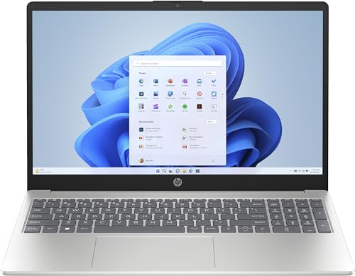 HP 15-fc0072ng AMD Ryzen™ 7 7730U Laptop 39,6 cm (15.6) Full HD 16 GB DDR4-SDRAM 512 GB SSD Wi-Fi 6 (802.11ax) Windows 11 Home Silber