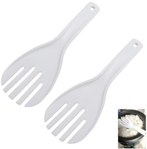 TorSor Reispaddel, 25,4 cm lang, extra groß, antihaftbeschichtet, Servierlöffel, Schaufel, Spatel für kommerzielle Reiskocher, Wärmer, große Kapazität, 30–70 Tassen, Reistopf, Restaurant, Kantine, 2