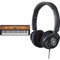 Yamaha Teclado digital PSR-E360MA, Maple: teclado digital básico con auriculares HPH-150